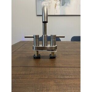 JACUZZI PICCOLO 2-Handle Deck Mount Roman Tub Faucet in Brushed Nickel